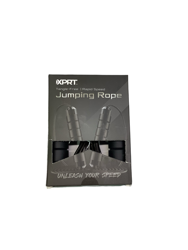 New STEEL CABLE JUMP ROPE BLK 11347-PRMCR-JP100BK