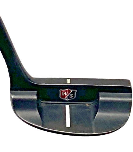 Wilson Staff 8883 Blk Mid-Mallet Putter Right-Handed Steel Shaft 34" Nice Grip