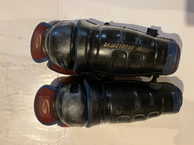 Junior Bauer Supreme SG1000 11" Shin Pads (Used)