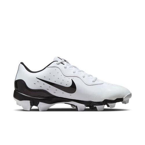 new mens 9.5 nike Nike Alpha Huarache 4 Keystone low Baseball Cleats White/Black DJ6524-101