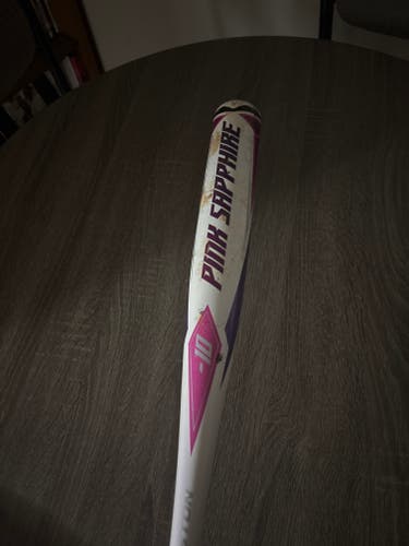 2022 Easton Pink Sapphire Alloy Bat (-10) 19 oz 29" (Used)