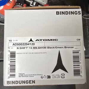 Atomic Shift 2 13 MN Ski Bindings 120 mm Brake Width Max Din 13 (New)