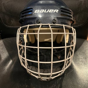 Large Bauer 4500 Helmet cage combo (Used)