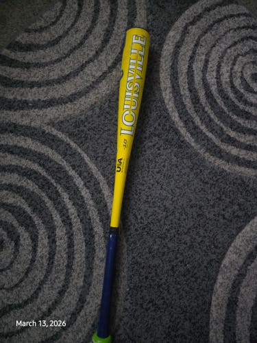 2025 Louisville Slugger Savannah Bananas Alloy USABat Certified Bat (-10) 20 oz 30" (Used)