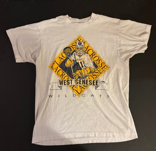 Vintage West Genesee Lacrosse Shirt (large)