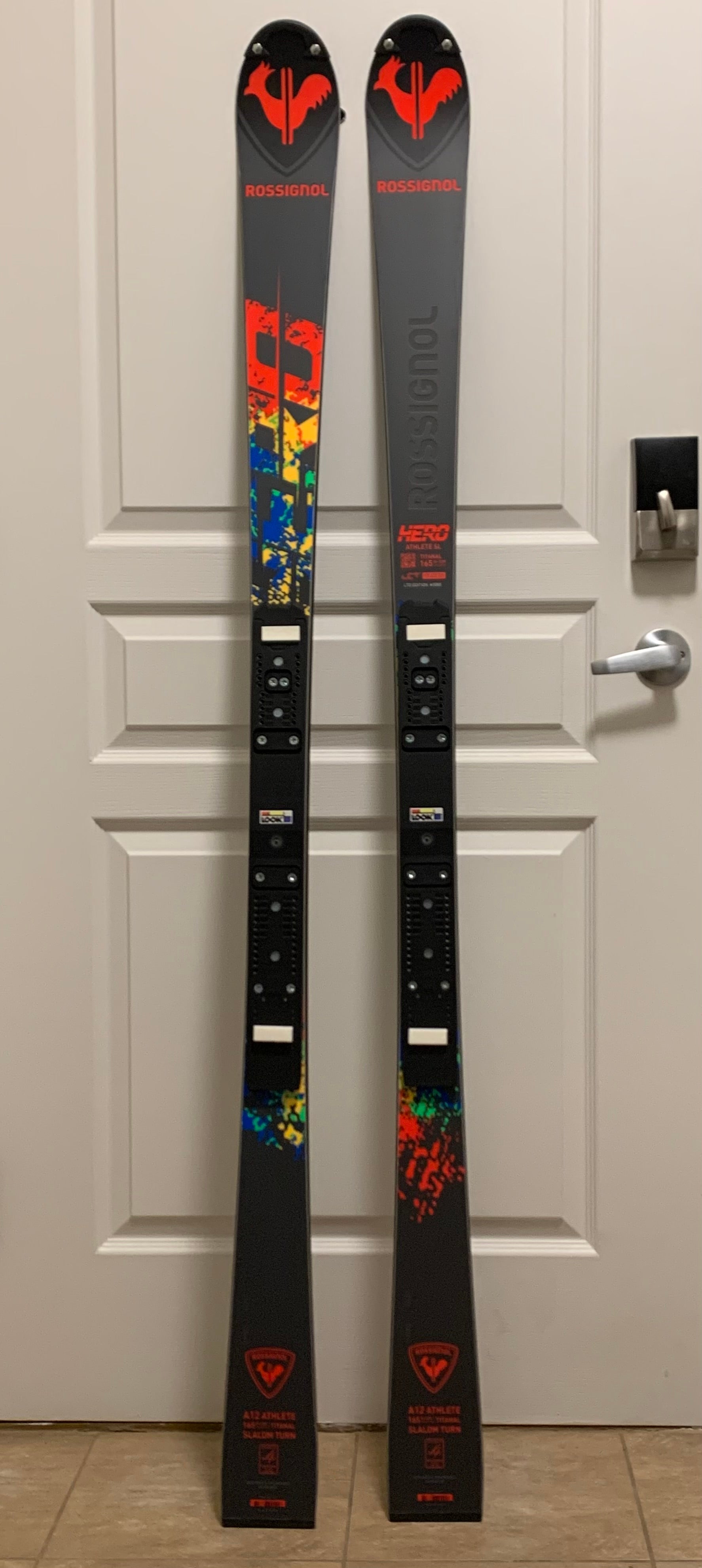 Rossignol 149 cm Hero Athlete SL Jr Race Skis With Look SPX 10