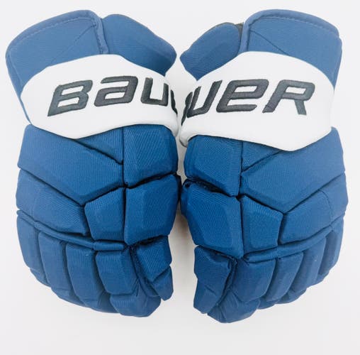 New Tampa Bay Lightning Bauer Supreme Mach Hockey Gloves-14"-Single Layer Palms