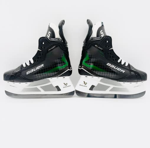 New Custom Green Bauer Supreme Shadow Hockey Skates-7 D/A-263-FlyTi