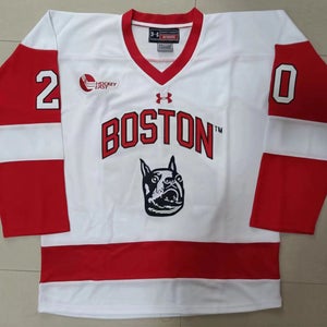 Lane Hutson Boston University Terrier Head Alt Jersey - 56 - READ DESCRIPTION BEFORE BUYING