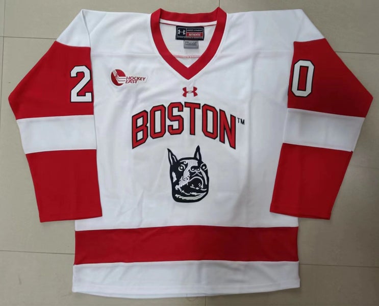 Lane Hutson Boston University Terrier Head Alt Jersey - 46 - READ DESCRIPTION BEFORE BUYING
