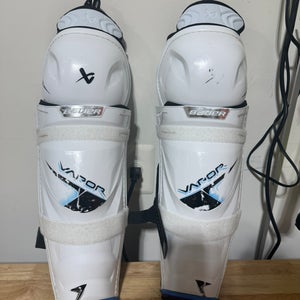 Senior Bauer Vapor Flylite 16" Shin Pads (Used)