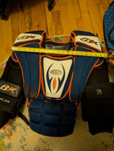 M/L Brian's G-Netik Pro II Goalie Chest Protector ProStock Jaraslov Halak New York Islanders