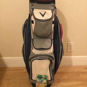 Callaway ORG14 Cart Golf Bag with 14-way Dividers & Rain Cover