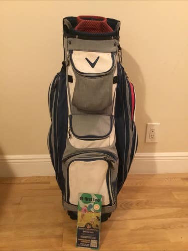 Callaway ORG14 Cart Golf Bag with 14-way Dividers & Rain Cover