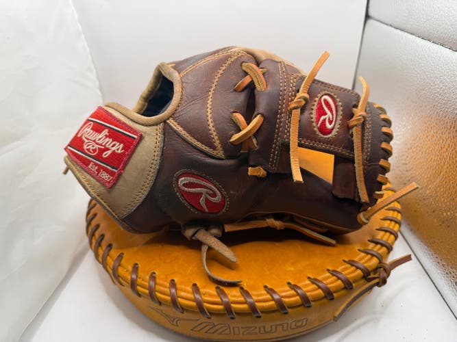 Infield RH Rawlings Pro Preferred Baseball Glove 11.25" (Used)