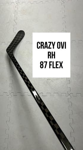 Senior(1x)Right OVI 87 Flex (P08) PROBLACKSTOCK Unbranded Pro Stock Hockey Sticks