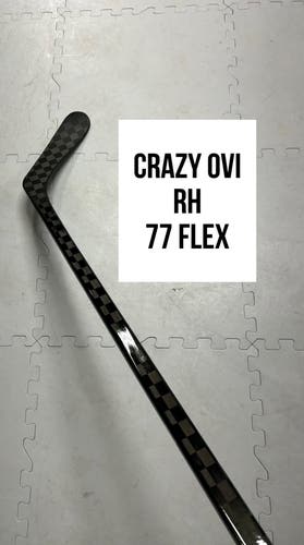 Senior(1x)Right OVI 77 Flex (P08) PROBLACKSTOCK Unbranded Pro Stock Hockey Sticks