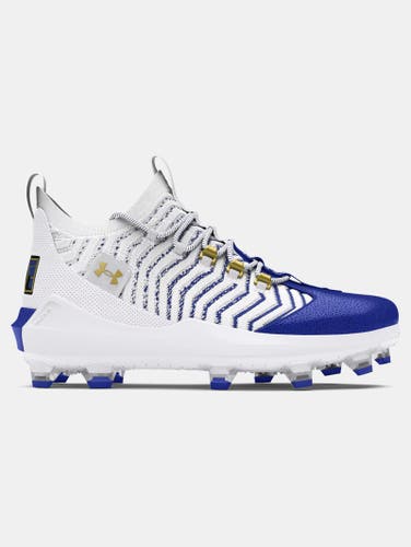 Men's Size M 10.0 (W 11.0) Adult Under Armour Harper 9 Molded Cleats (New)