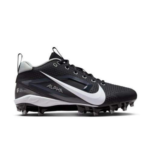 Nike Alpha Menace 4 FN0027-001 Men's US 9 Varsity Black Football Cleats HAWK3202