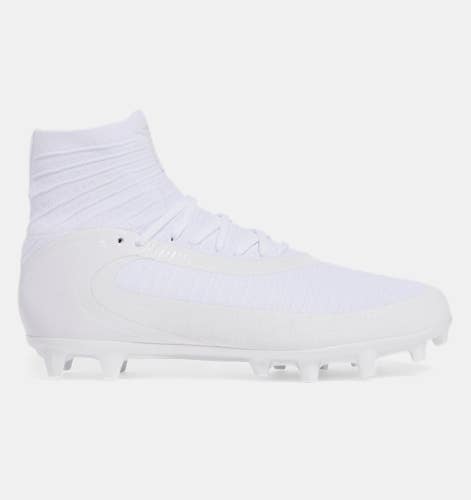 Under Armour Highlight 2 MC 3027304-100 Men US 10 White Football Cleats HAWK3044