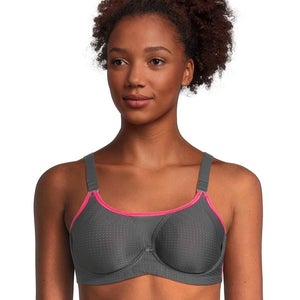 Anita Performance WireX Maximum Support Sports Bra Women Gray Super-Soft DDR2409