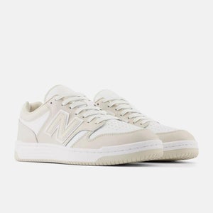 New Balance 480 BB480LBB Sneaker Men's 7.5 Beige Leather Lifestyle Shoes RHS7675