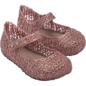 Mini Melissa Campana 32995-52990 Toddlers US 6 Rose Glitter Mary Jane HAWK3042