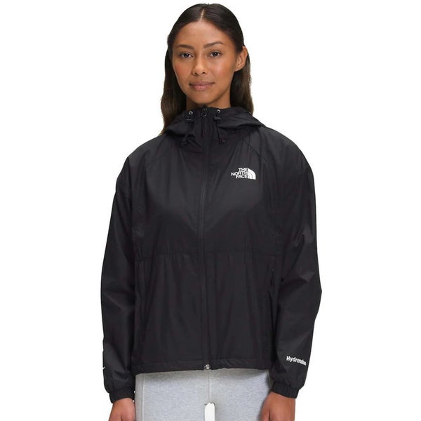 The North Face Hydrenaline Jacket Womens Medium Black Hooded Long Sleeve FROG121