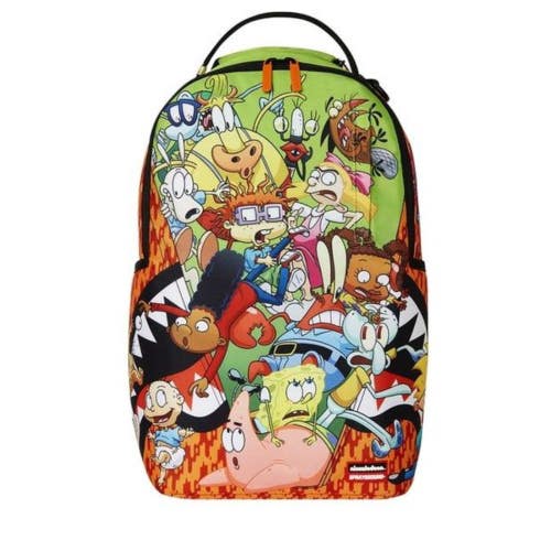 Sprayground The Nickelodeon All-Stars Unisex Multi Graphic Print Backpack SPR12