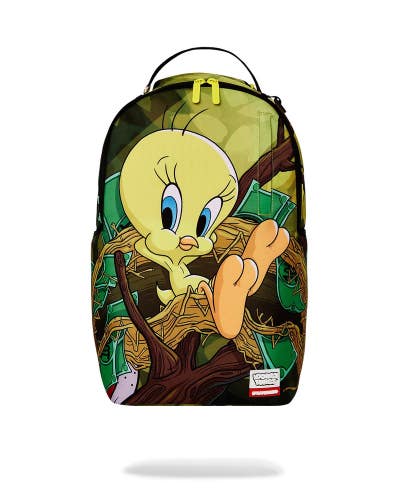 Sprayground Looney Tunes Tweety Cash Nest Unisex Multi Graphic Backpack SPR44
