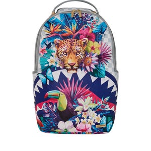 Sprayground Sharktropica 910B8625NSZ Backpack Multicolor Adjustable Strap SPR220