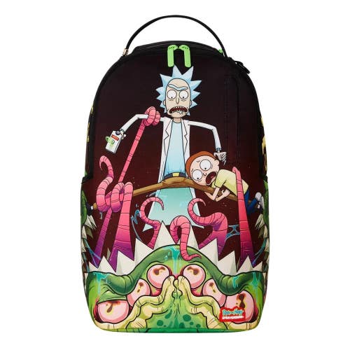 Sprayground Rick And Morty Interdimensional DLXR Bag Unisex Multi Backpack SPR50