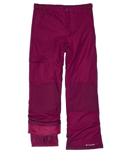 Columbia Bugaboo II Ski Pants Kids 2XS Marionberry Insulated Waterproof KFC464