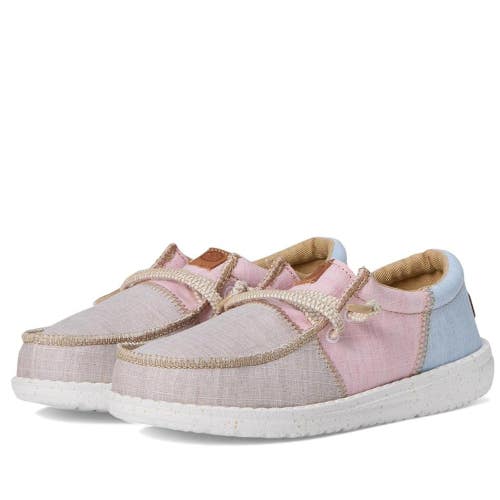 Hey Dude Wally Tri Nu Prep 43266-0MD Kids US 3 Multicolor Casual Shoes HAWK3187