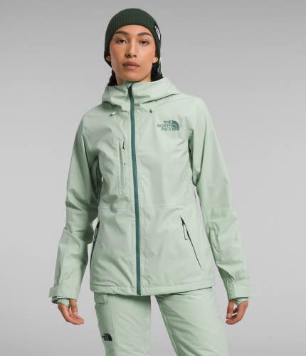 The North Face Freedom Jacket Women's Medium Misty Sage Stretch Full Zip KFC467
