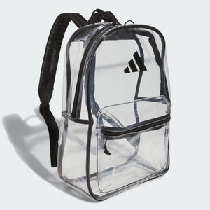 Adidas Clear 2.0 Backpack Unisex Clear Shoulder Straps Transparent Bag KFC491
