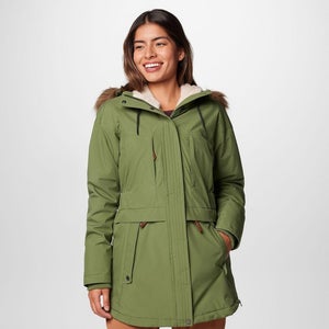 Columbia Payton Pass II Jacket Women's Large Canteen Omni-Heat Insulated DDR3188
