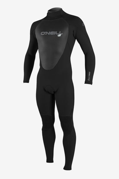 O'Neill Epic Full Wetsuit Mens 2XL Black Stretch Neoprene 3/2mm Back Zip DDR3195