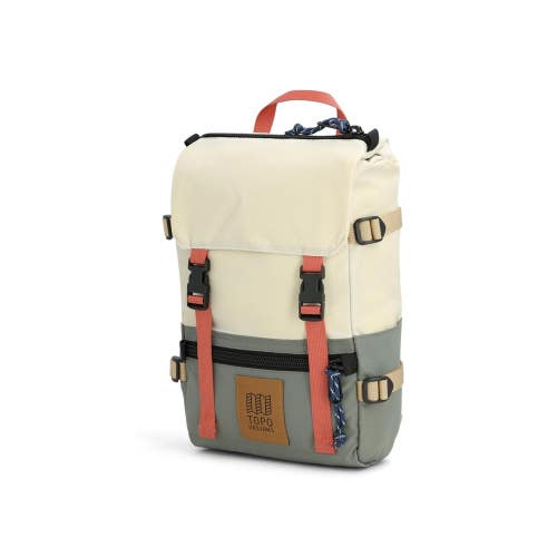 Topo Designs Rover Pack Mini Bag Unisex Bone White 10L Travel Backpack DDR3112
