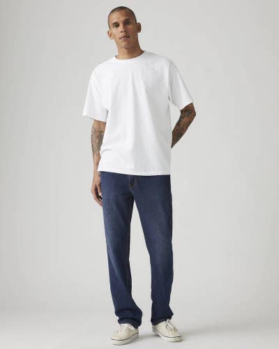 Levi's 514 Jeans Men's 31x30 Blue Denim Dark Wash Straight Leg Zip Fly KFC439