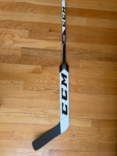 Intermediate CCM Axis 1.9 Full Right Goalie Stick 24" Paddle (Used)