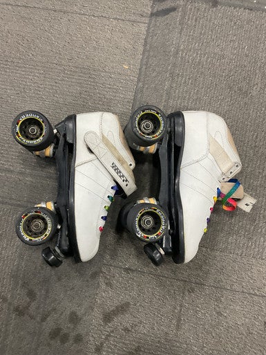 Used Carrera QUADS Senior Roller Quad Skates White Senior 8 11614-S000231956