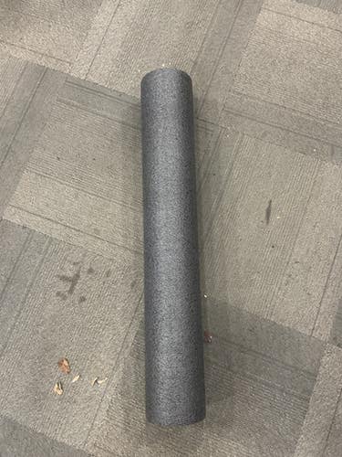 Used Gaiam Exercise Foam Roller Grey Fits all 11614-S000231933