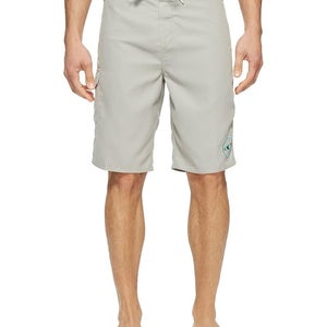 O'Neill Santa Cruz Solid 2.0 Boardshorts Men's 44 Light Gray Swimwear DDR2899