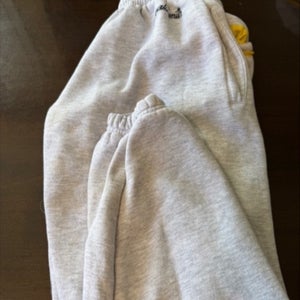 (Used) Adult Gray Goaliesmith Sweatpants - 2 pairs (same size/style)