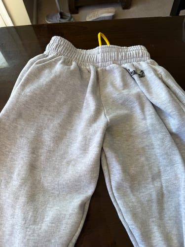 (Used) Adult Gray Goaliesmith Sweatpants - 2 pairs (same size/style)