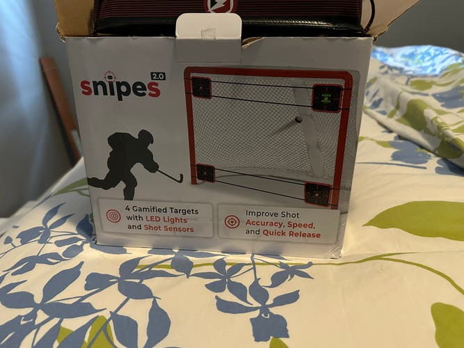 Box Opened  - Never Used - Snipes 2.0 Hockey Shooting Targets