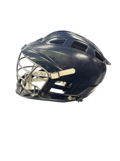 Used Cascade YOUTH HELMET Lacrosse Helmet Navy Blue One Size 11863-S000025396