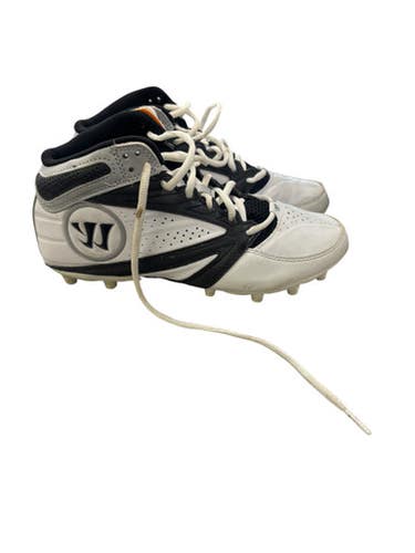 Used Warrior LAX Cleats Mens White Senior 7 11863-S000025394