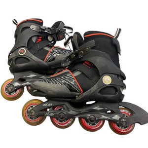 Used K2 MOTO Child Rec Fitness Skates Black Adjustable 11863-S000025393